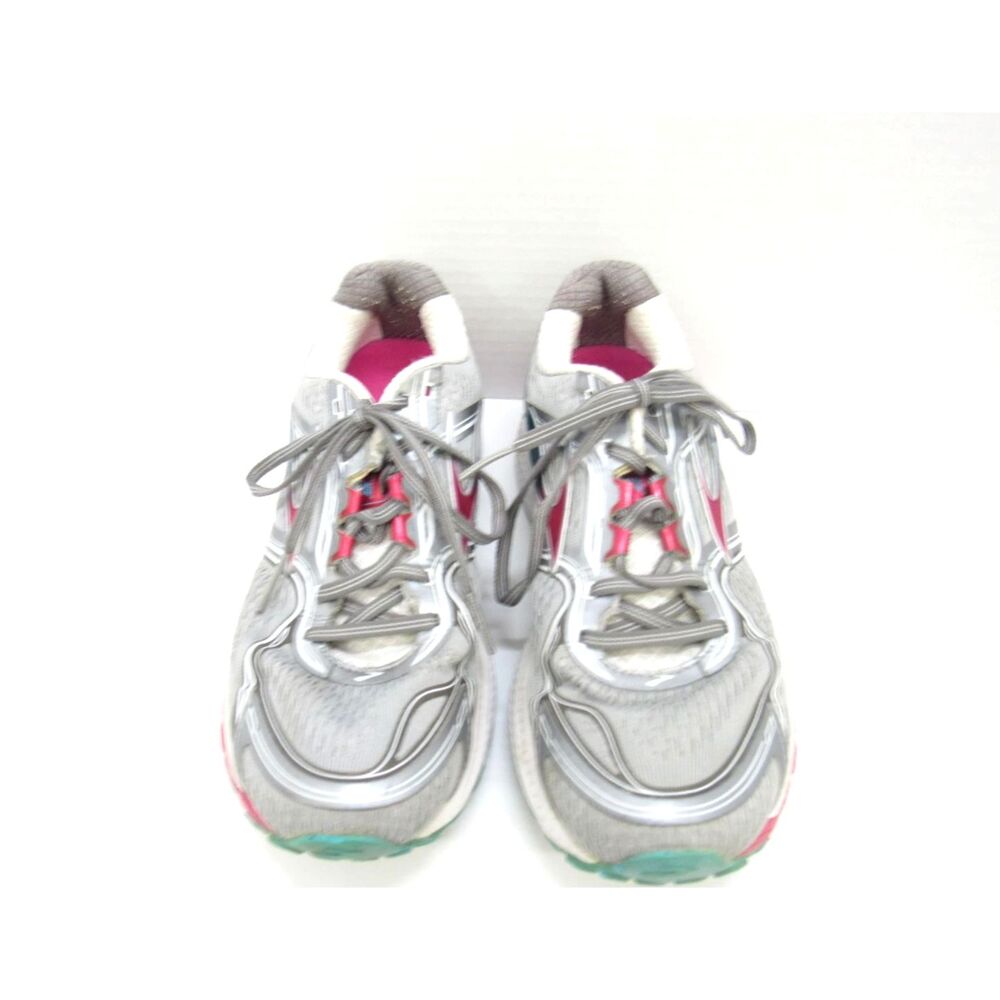 43139  Brooks Ghost 8, Gray/Blue/Pink, Running Shoes, Women's Size 9.5